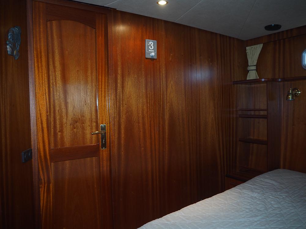 Achterkajuit, Accommodatie